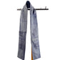 Repurposed Vintage French Moleskin Cotton Workwear Scarf